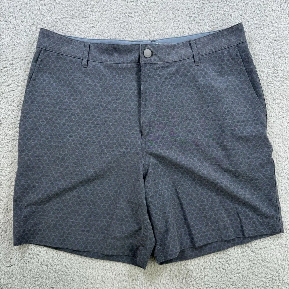Faherty Shorts Mens 36 Blue All Day Chino Stretch Pockets Lightweight